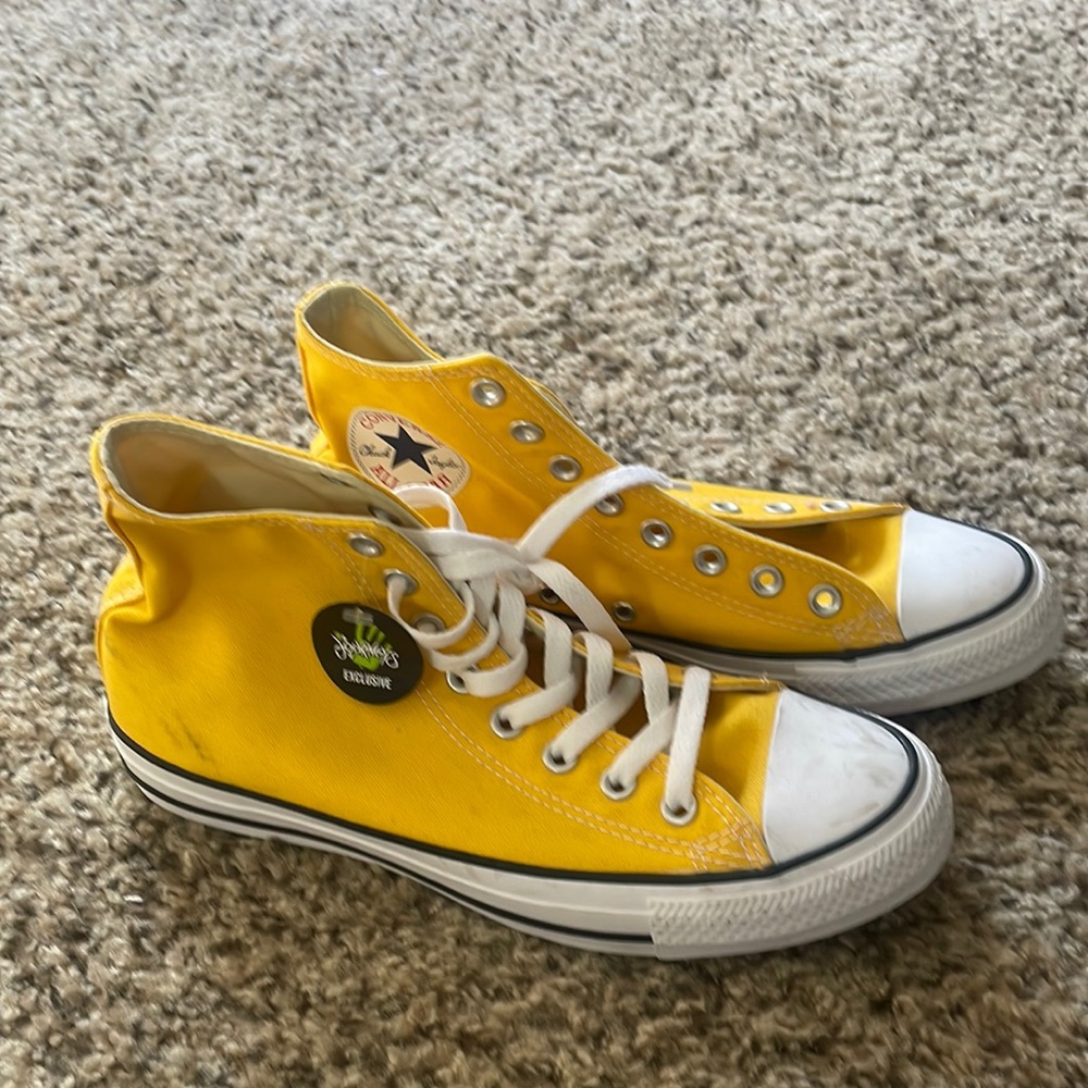 Yellow Converse